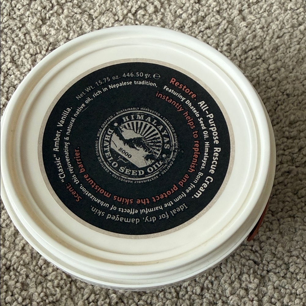 Tweakd by Nature Himalaya Seed Oil Restore All-Purpose Rescue Cream - NEW